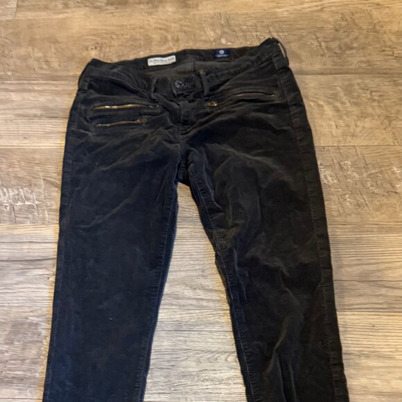 Women's AG Adriano Goldschmied The Moto Stevie Ankle Corduroy Pants Size 29R - Picture 1 of 3